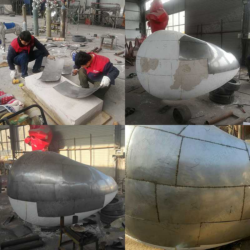 不銹鋼雕塑制作廠家，定制大型不銹鋼雕塑