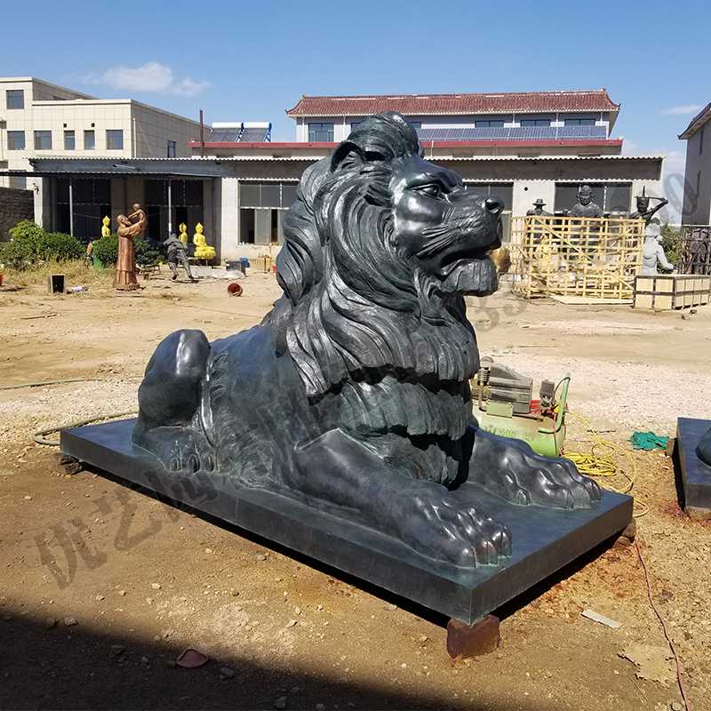 匯豐銅獅子，銅雕塑廠家，歐式銅獅子，銀行銅獅子雕塑